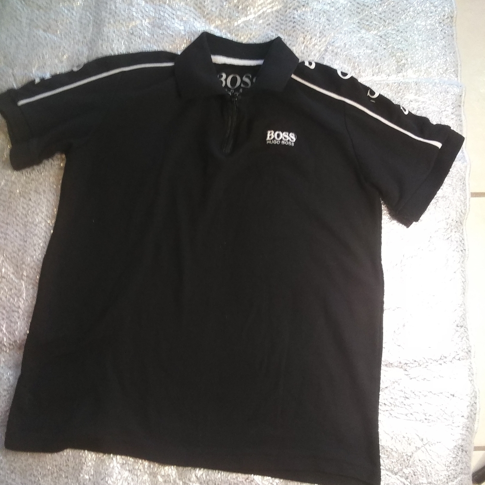 BOSS Black Polo Shirt